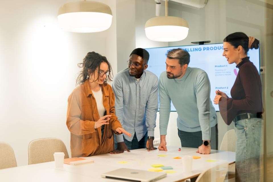 A diagram illustrating the core components of a Minimum Viable Product.